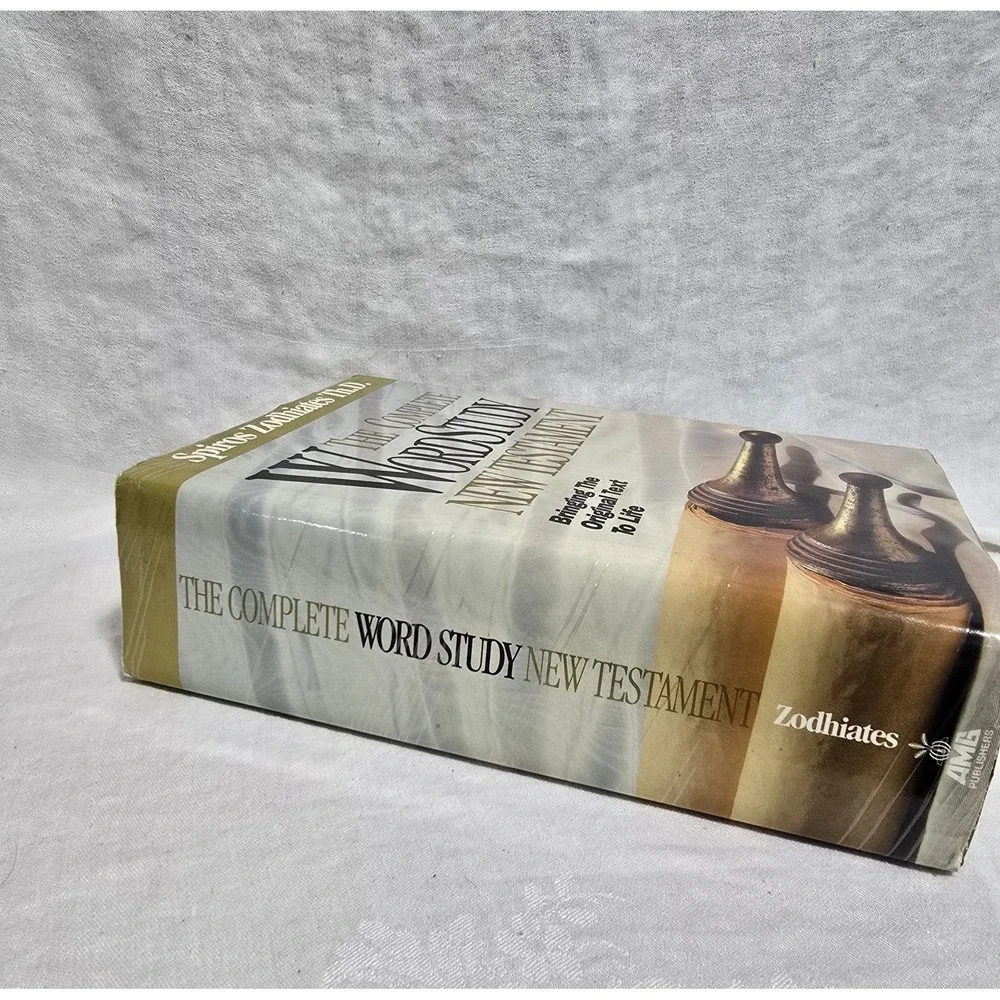 Complete‎ Word Study New Testament Spiros Zodhiates Bible Study Guide Notes RARE